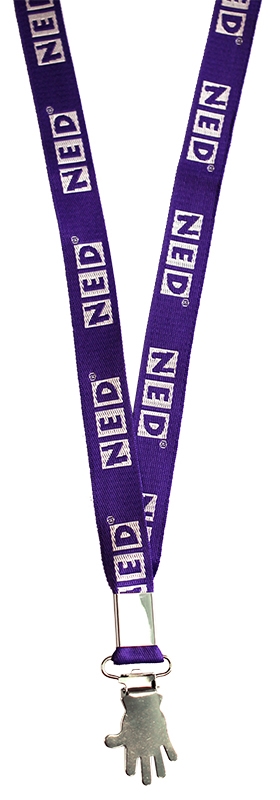 Purple NED Lanyard